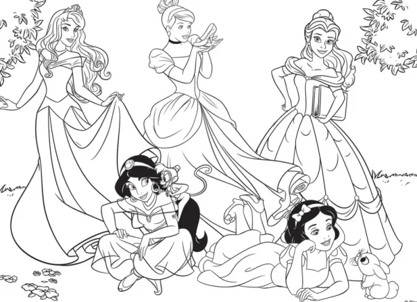 Sale Disney Puzzle Df Maxi Floor 108 Princess Princess Forever Puzzle Per Bambini