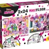 Flash Sale Disney Puzzle Maxifloor 2 X 24 Minnie . Puzzle Per Bambini