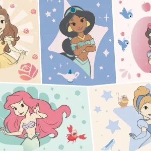 Outlet Disney Puzzle Maxifloor 2 X 12 Princess Puzzle Per Bambini