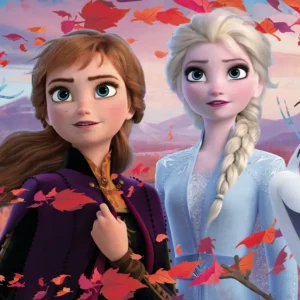 Store Disney Puzzle Maxifloor 4 X 48 Frozen 2 Puzzle Per Bambini
