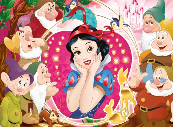 Clearance Disney Puzzle Maxifloor 4 X 48 Princess Puzzle Per Bambini
