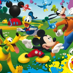Best Sale Disney Puzzle Maxifloor 4 X 48 Mickey Puzzle Per Bambini