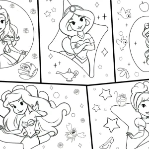 Outlet Disney Puzzle Maxifloor 2 X 12 Princess Puzzle Per Bambini