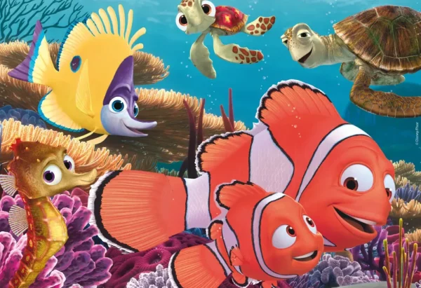 Online Disney Puzzle Maxifloor 2 X 12 Nemo Puzzle Per Bambini