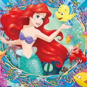 Clearance Disney Puzzle Maxifloor 4 X 48 Princess Puzzle Per Bambini