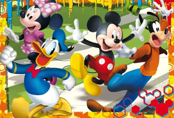 Best Sale Disney Puzzle Maxifloor 4 X 48 Mickey Puzzle Per Bambini