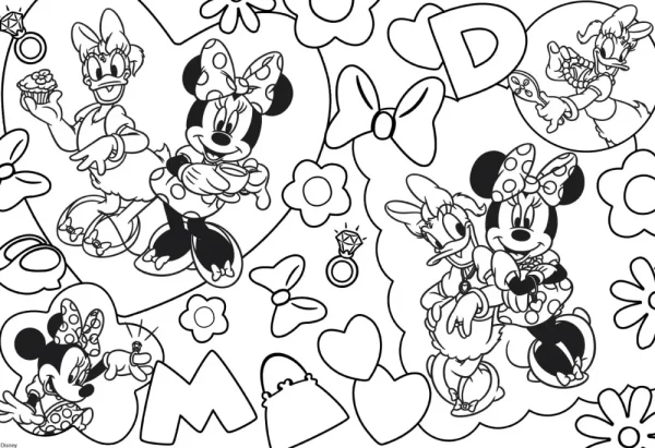 Flash Sale Disney Puzzle Maxifloor 2 X 24 Minnie . Puzzle Per Bambini
