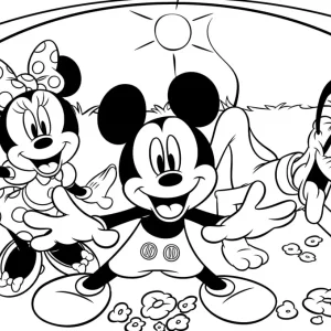Best Sale Disney Puzzle Maxifloor 4 X 48 Mickey Puzzle Per Bambini
