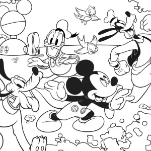 Best Sale Disney Puzzle Maxifloor 4 X 48 Mickey Puzzle Per Bambini