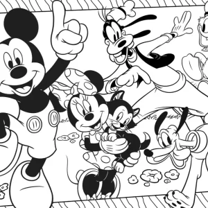 Best Sale Disney Puzzle Maxifloor 4 X 48 Mickey Puzzle Per Bambini