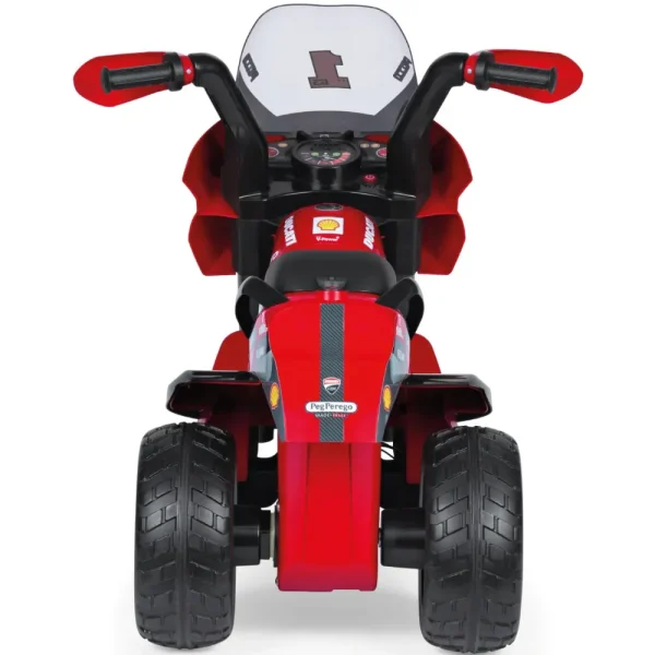 Discount Divertimento In Pole Position Con La Moto Elettrica Ducati Con Luci E Suoni Cavalcabili Elettrici