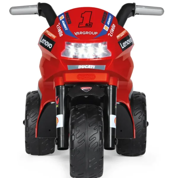 Clearance Ducati Mini Evo, Maxi Divertimento! La Moto Elettrica Per Bambini Con Luci E Suoni. Cavalcabili Elettrici