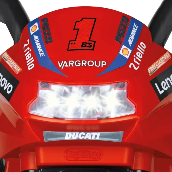 Clearance Ducati Mini Evo, Maxi Divertimento! La Moto Elettrica Per Bambini Con Luci E Suoni. Cavalcabili Elettrici