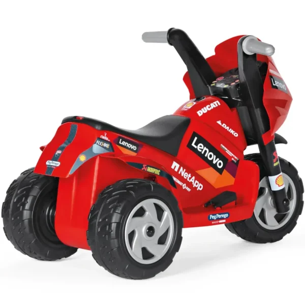 Clearance Ducati Mini Evo, Maxi Divertimento! La Moto Elettrica Per Bambini Con Luci E Suoni. Cavalcabili Elettrici