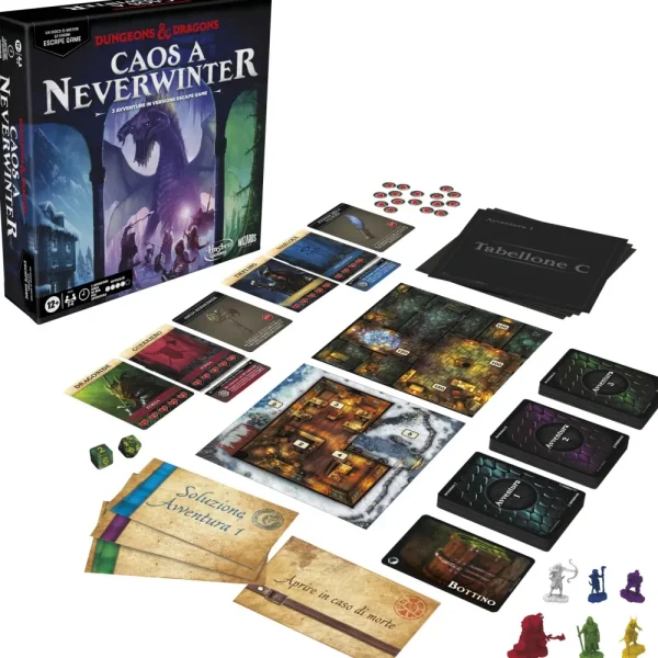 Best Sale Dungeons & Dragons: Caos A Neverwinter, Un Gioco Di Mistero Escape Game, Evasione Ed Enigmi Giochi Di Strategia