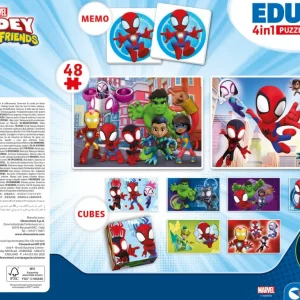 Store Edukit 4 In 1 Marvel Spidey And Friends Primi Apprendimenti