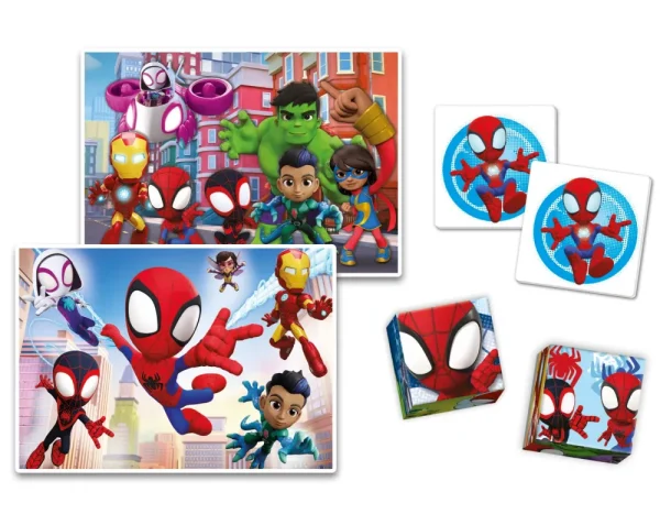 Store Edukit 4 In 1 Marvel Spidey And Friends Primi Apprendimenti