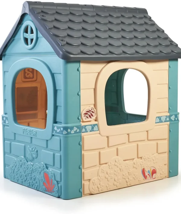 Hot Casual House, Casetta Per Bambini Con Porta Apribile, Colori Pastello, Per Bambini/E Dai 2 Anni Casette Per Bambini