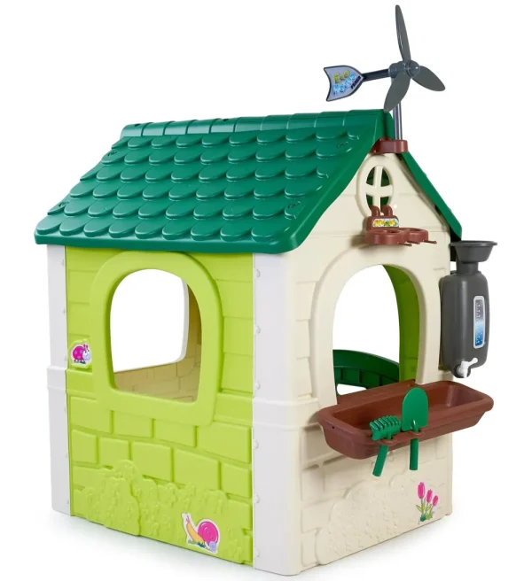 Sale Green House, Casetta Gioco Con Un'Esperienza Di Apprendimento Divertente Per I Bambini Dai 2 Anni Casette Per Bambini