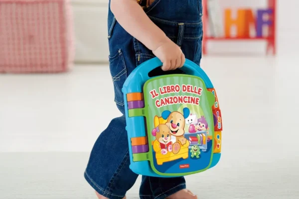 Best Fisher Price- Libro Delle Canzoncine Ridi E Impara, Imparare Parole, Lettere E Numeri, Bambini Dai 6 Mesi Giochi Musicali