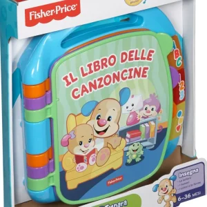 Best Fisher Price- Libro Delle Canzoncine Ridi E Impara, Imparare Parole, Lettere E Numeri, Bambini Dai 6 Mesi Giochi Musicali