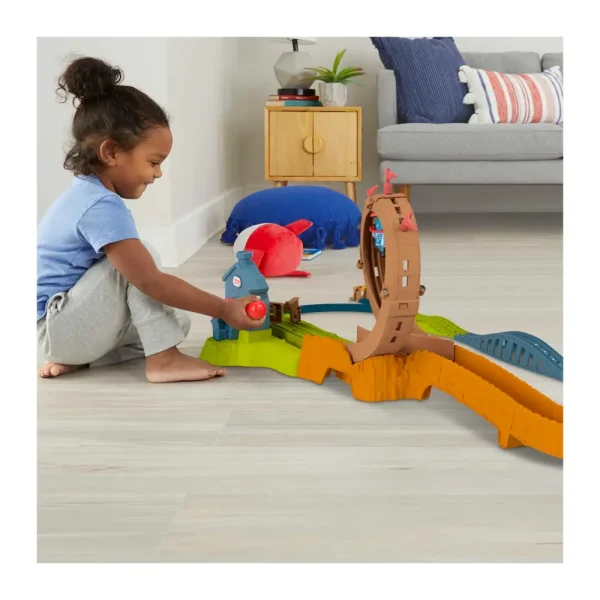 Sale Fisher-Price Il Trenino Thomas Super Loop Lancia E Sfreccia, Pista Con Trenino Motorizzato, Per Bambini Dai 3 Anni In Su Mondi Immaginari