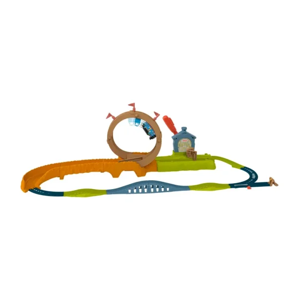 Sale Fisher-Price Il Trenino Thomas Super Loop Lancia E Sfreccia, Pista Con Trenino Motorizzato, Per Bambini Dai 3 Anni In Su Mondi Immaginari