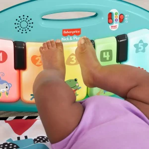 Best Sale Palestrina Baby Piano, Set Musicale Portatile Con 3 Livelli Di Apprendimento Smart Stages, Include 10 Giocattoli Collegabili Palestrine E Tappeti Gioco