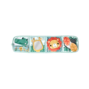Store Pannello Interattivo Tummy Time, Gioco Sensoriale, 8 Pannelli Con Immagini Di Amici Animaletti E Suoni Per Tante Attivita E Per Esplorare, Giocattolo, 0+ Anni, Hml63 Giochi Di Apprendimento