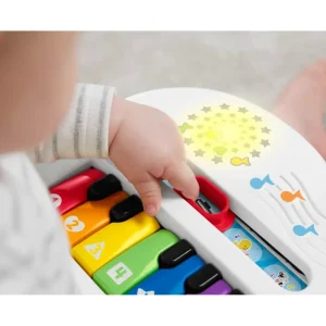 Sale Ridi & Impara Pianoforte Di Cagnolino Edizione Multilingue, Pianoforte Giocattolo Portatile Con Contenuti Educativi Per Bambini Dai 6 Ai 36 Mesi Giochi Di Apprendimento