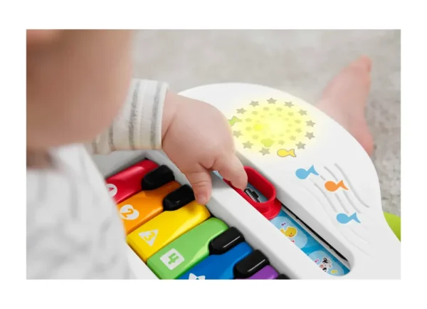 Sale Ridi & Impara Pianoforte Di Cagnolino Edizione Multilingue, Pianoforte Giocattolo Portatile Con Contenuti Educativi Per Bambini Dai 6 Ai 36 Mesi Giochi Di Apprendimento