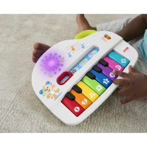 Sale Ridi & Impara Pianoforte Di Cagnolino Edizione Multilingue, Pianoforte Giocattolo Portatile Con Contenuti Educativi Per Bambini Dai 6 Ai 36 Mesi Giochi Di Apprendimento