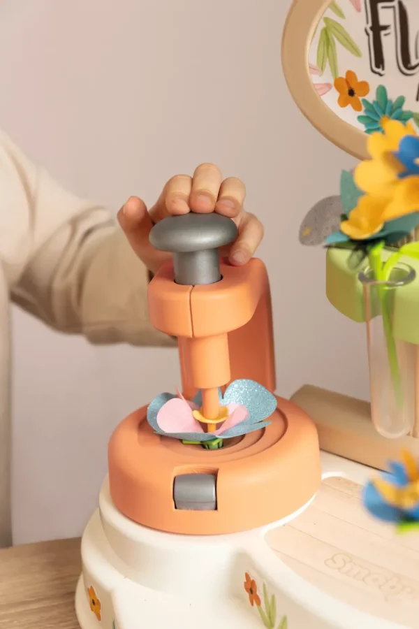 Store Flower Market Laboratorio Dei Fiori, +3 Anni, Crea I Tuoi Fiori, 104 Accessori, Made In France Giochi Di Emulazione
