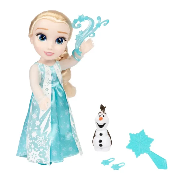 Online Frozen Bambola Cantante Di Elsa 38Cm Con Occhi Scintillanti Bambolotti