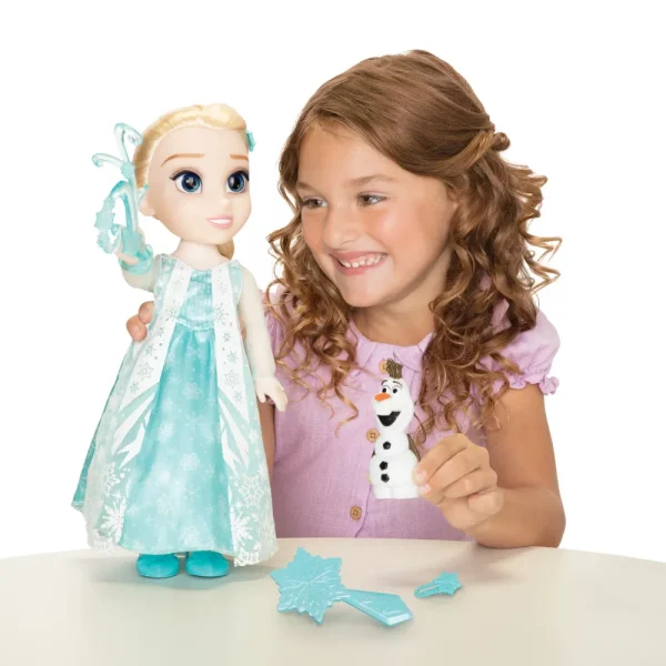 Online Frozen Bambola Cantante Di Elsa 38Cm Con Occhi Scintillanti Bambolotti