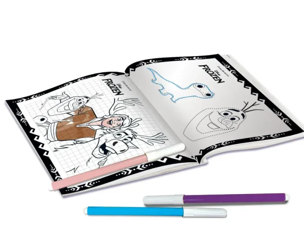 Hot Frozen Pocket Drawing School Kit Artistici E Pittura