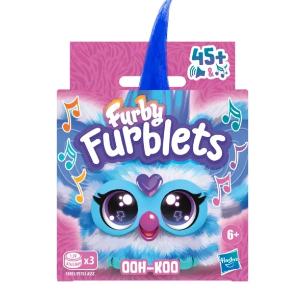 Hot Furblets Ooh-Koo Peluche Interattivo Con Suoni Adatto Per Bambini Dai 5 Anni In Su Tablet E Giochi Interattivi