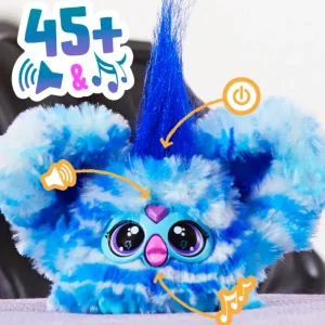 Hot Furblets Ooh-Koo Peluche Interattivo Con Suoni Adatto Per Bambini Dai 5 Anni In Su Tablet E Giochi Interattivi