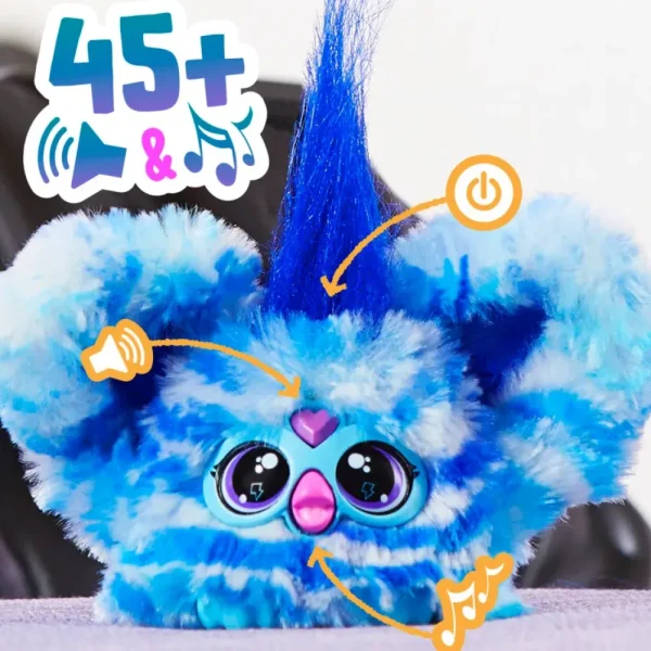 Hot Furblets Ooh-Koo Peluche Interattivo Con Suoni Adatto Per Bambini Dai 5 Anni In Su Tablet E Giochi Interattivi
