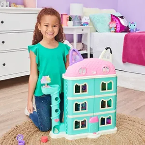 Fashion | Playset Casa Delle Bambole Di Gabby | Giochi Per Bambini Dai 3 Anni In Su | Con Luci E Suoni Case Delle Bambole