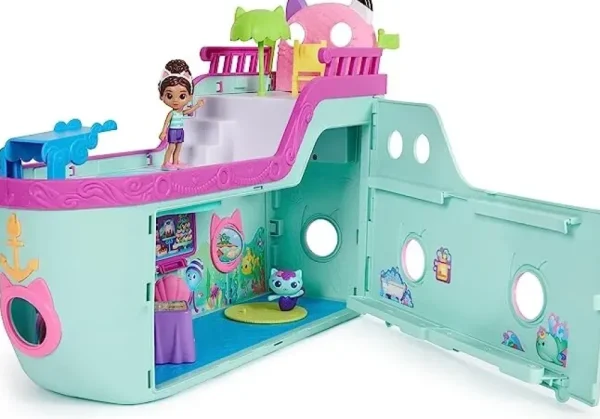 Cheap , La Nave Da Crociera Di Gabby, Con 2 Personaggi, Giocattoli A Sorpresa E Accessori Per La Casa Delle Bambole, Giocattoli Per Bambine E Bambini Dai 3 Anni In Su Case Delle Bambole