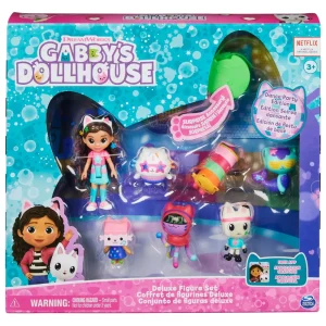 Outlet , Set Di Personaggi A Tema Festa Da Ballo Con Bambola Di Gabby, 6 Gatti Giocattolo E Accessori, Per Bambini Dai 3 Anni In Su. Fashion Dolls