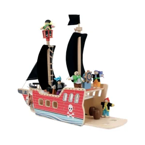Cheap Galeone Dei Pirati Giochi Di Imitazione In Legno