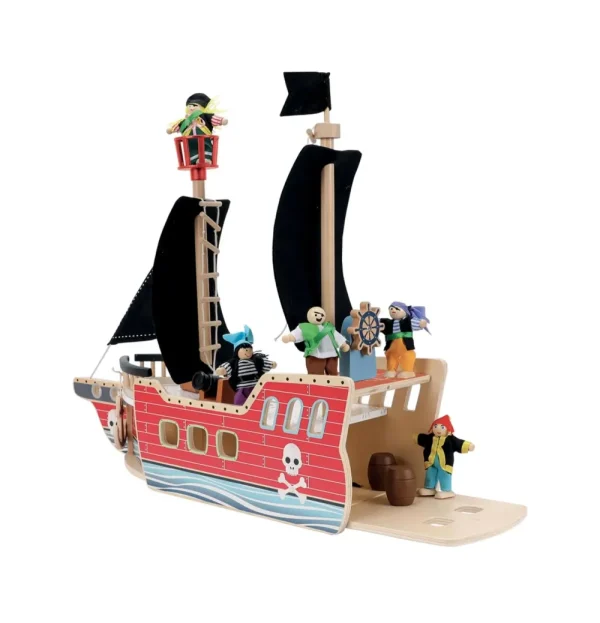 Cheap Galeone Dei Pirati Giochi Di Imitazione In Legno