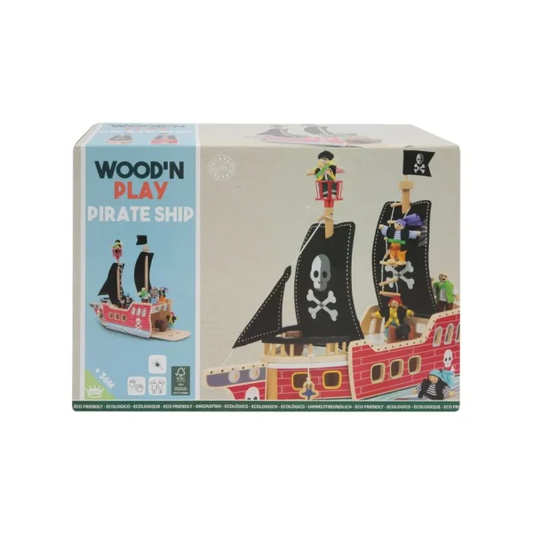 Cheap Galeone Dei Pirati Giochi Di Imitazione In Legno
