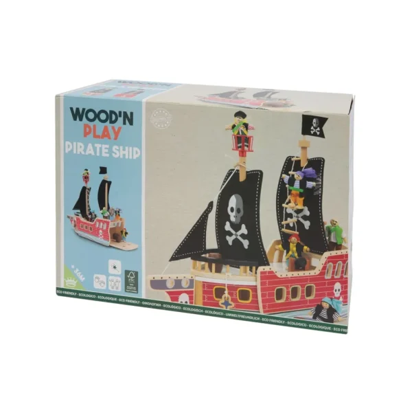 Cheap Galeone Dei Pirati Giochi Di Imitazione In Legno