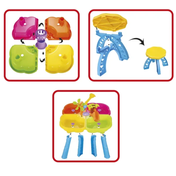 Clearance Game Table Water & Sand: Tavolo Da Gioco Multifunzionale Per Bambini Per Divertimento All'Aria Aperta Centri Gioco