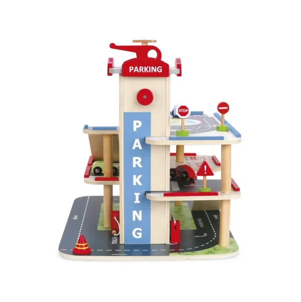 Store Garage A Tre Piani Veicoli In Legno