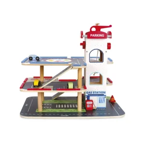 Store Garage A Tre Piani Veicoli In Legno