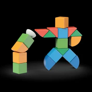 Best Sale Magicube Shapes Recycled Little World 25 Pcs Costruzioni Bambini